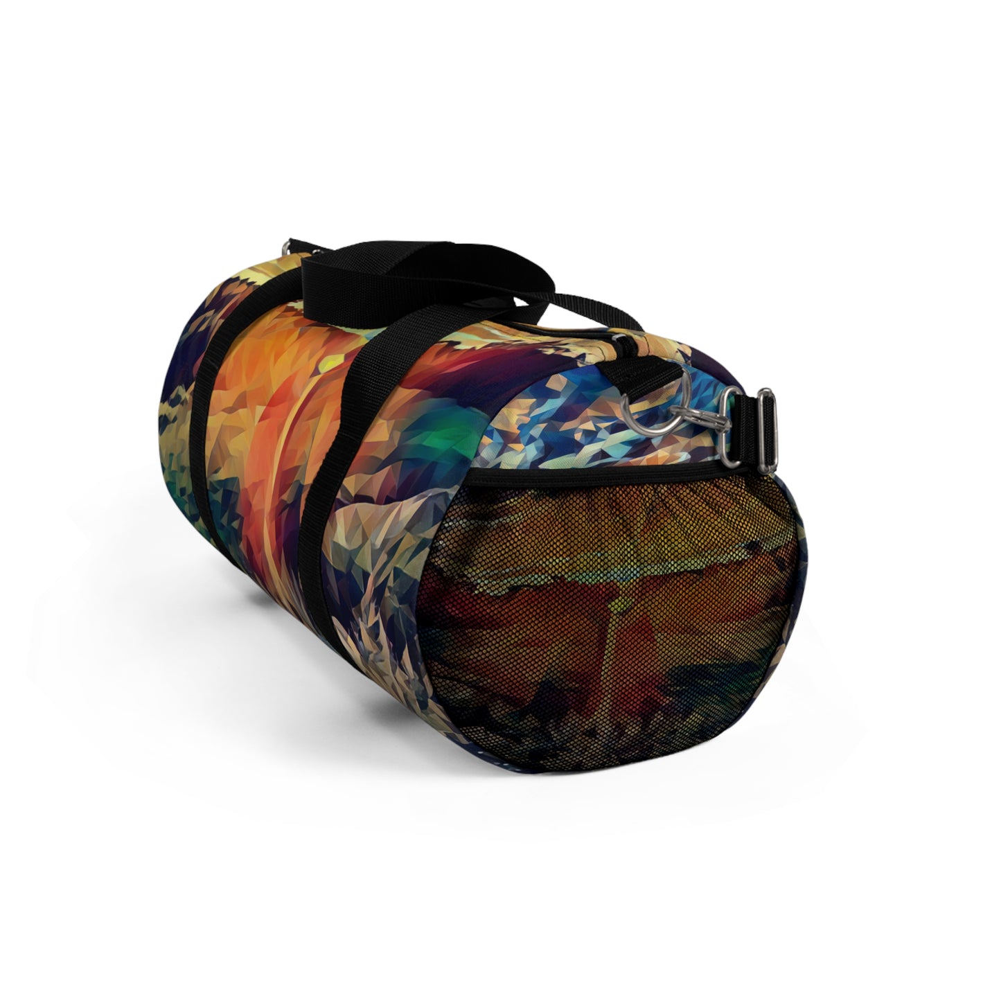 Custom Duffel Bag available in two sizes from the Sunset Series at Intriguing Vistas