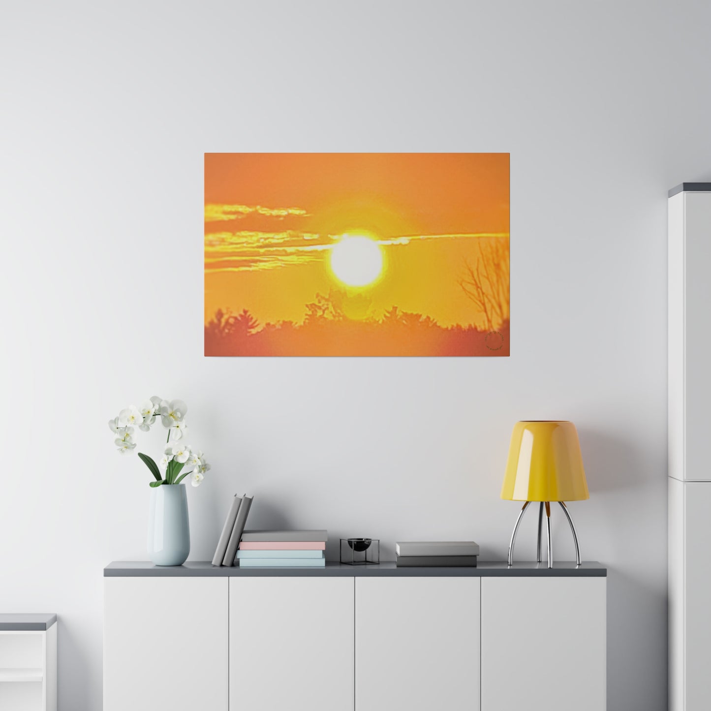 Intriguing Vistas™ Sunset Series Matte Canvas Print in 12 Landscape Sizes!!