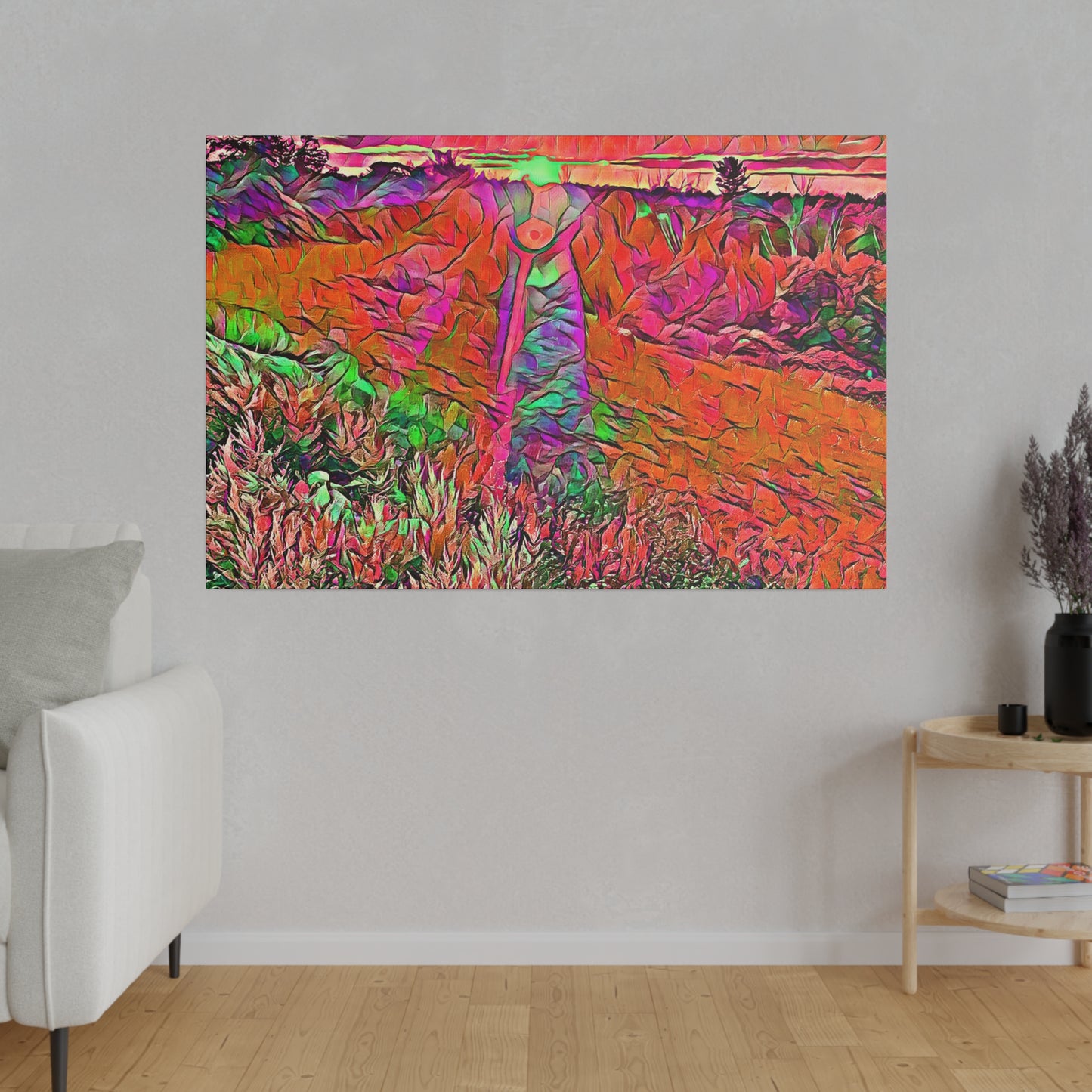 Canvas Art Print in Multiple Landscape Sizes from the Sunset Series at Intriguing Vistas