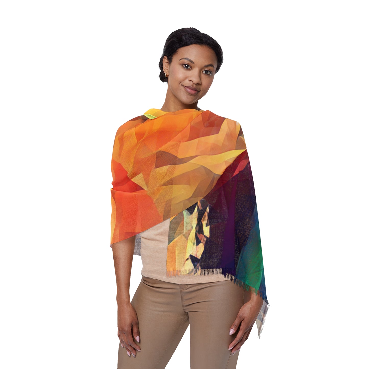 Custom Designed Scarf from the Sunset Series at Intriguing Vistas