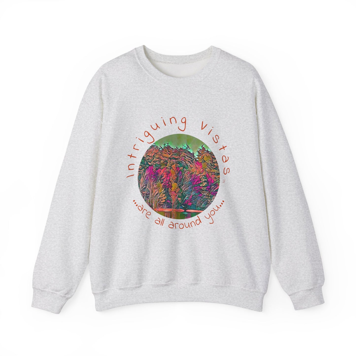 Gildan 18000 Unisex Adult Heavy Blend Crewneck Sweatshirt from the Scenery Series at Intriguing Vistas