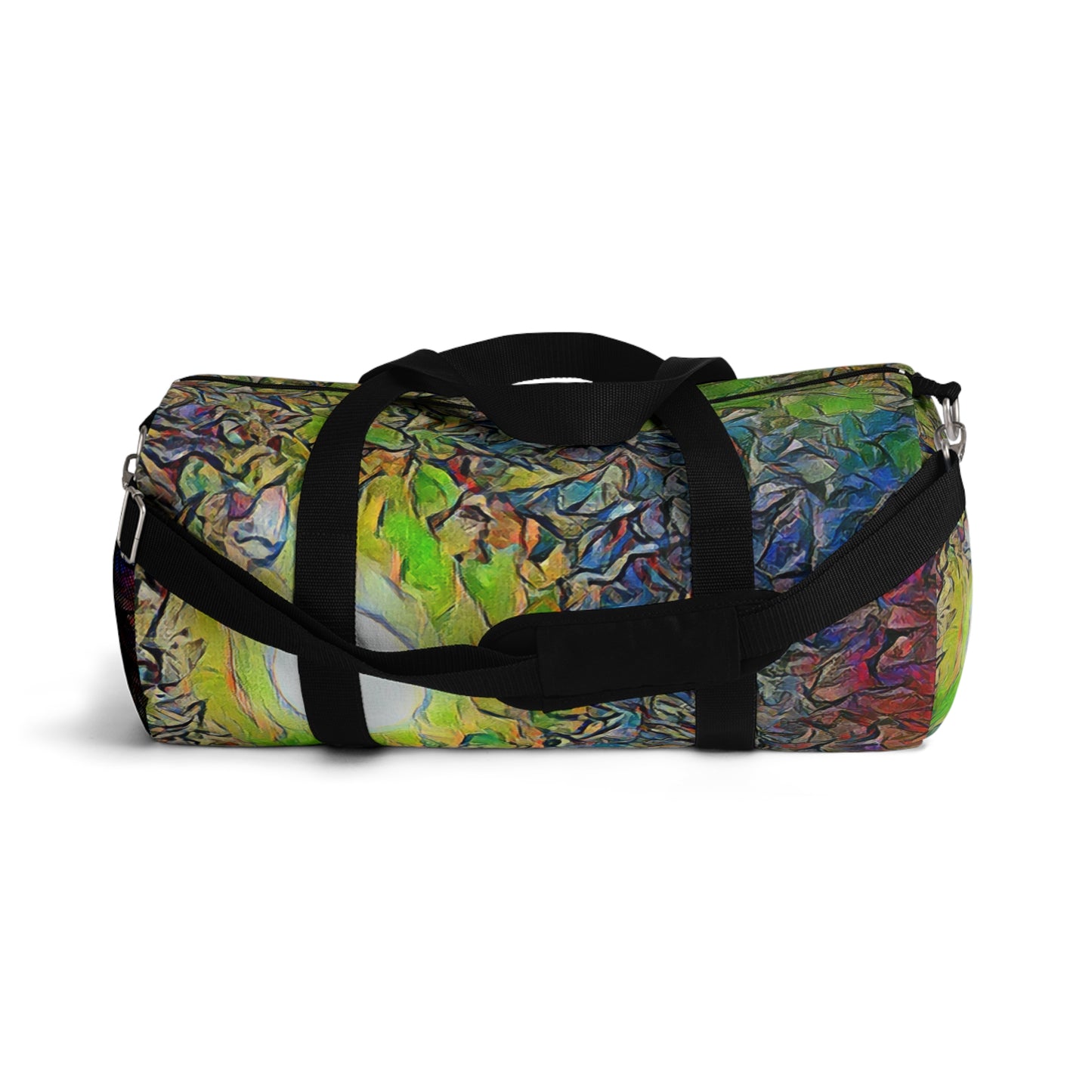 Custom Duffel Bag available in two sizes from the Night Sky Series at Intriguing Vistas