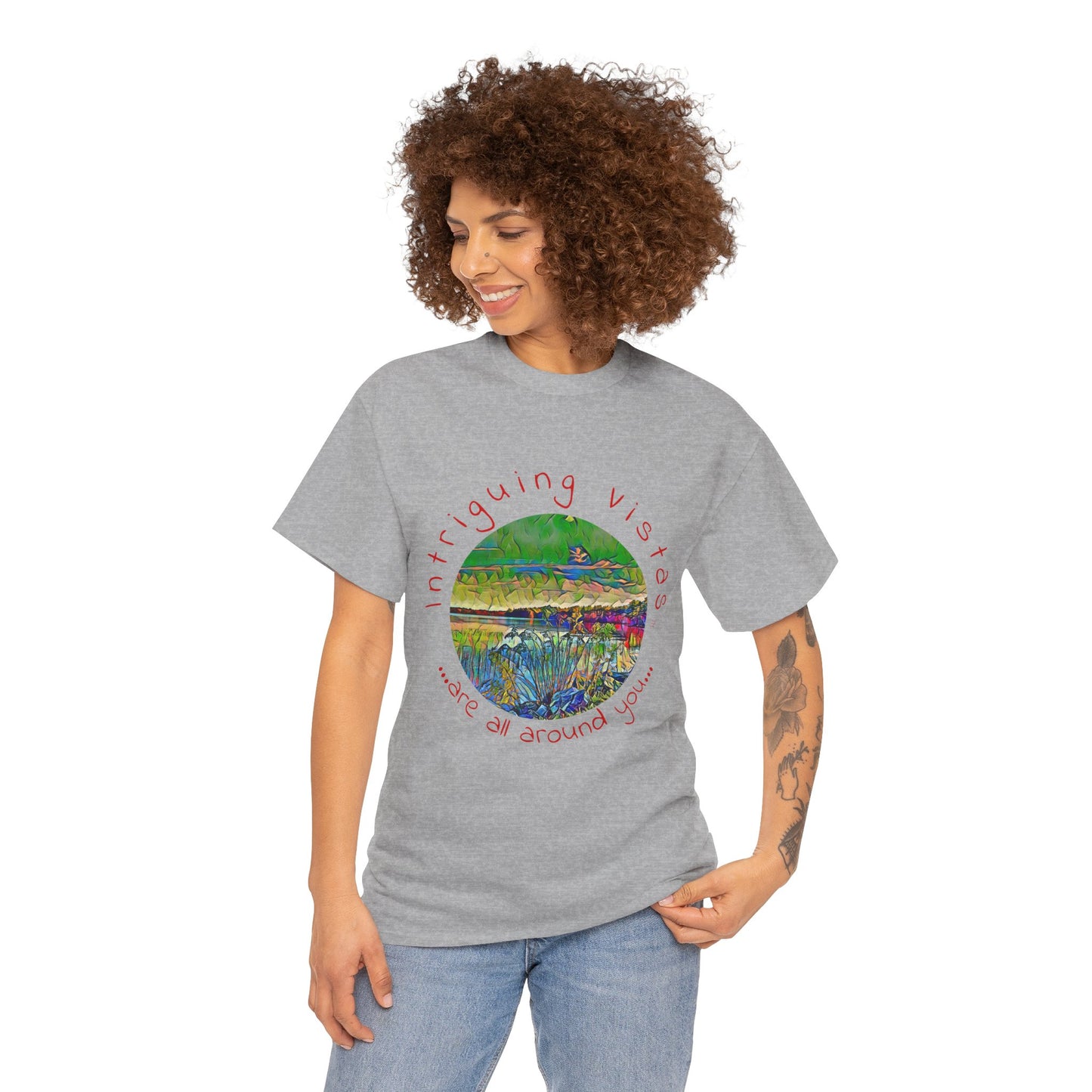 Gildan 5000 Unisex Adult Heavy Cotton Tee from the Scenery Series at Intriguing Vistas