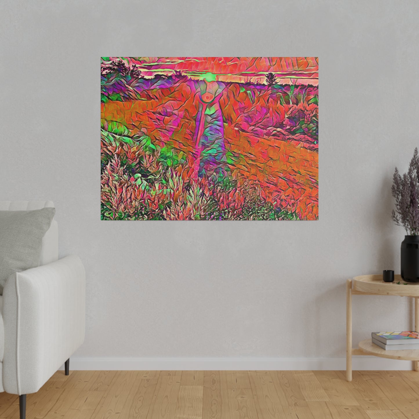 Canvas Art Print in Multiple Landscape Sizes from the Sunset Series at Intriguing Vistas