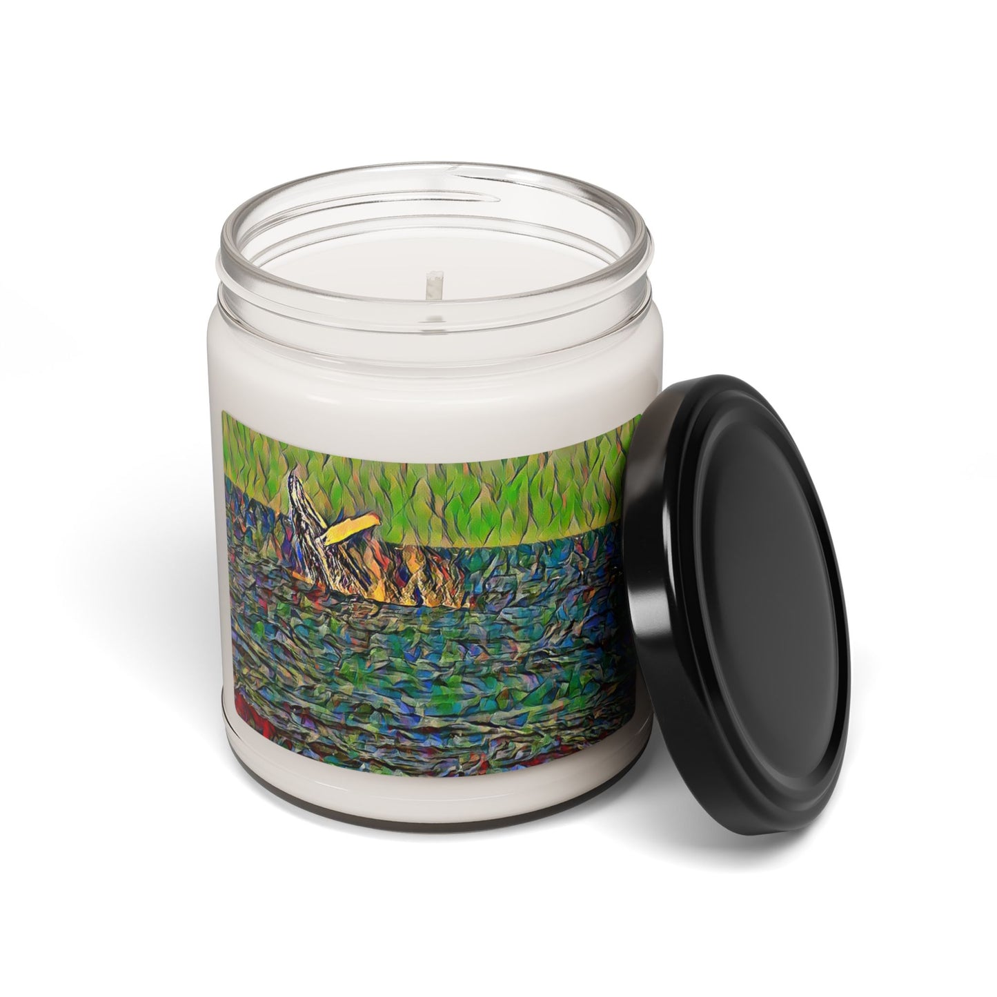 Custom Printed Candle available in five scents from the Wildlife Series at Intriguing Vistas