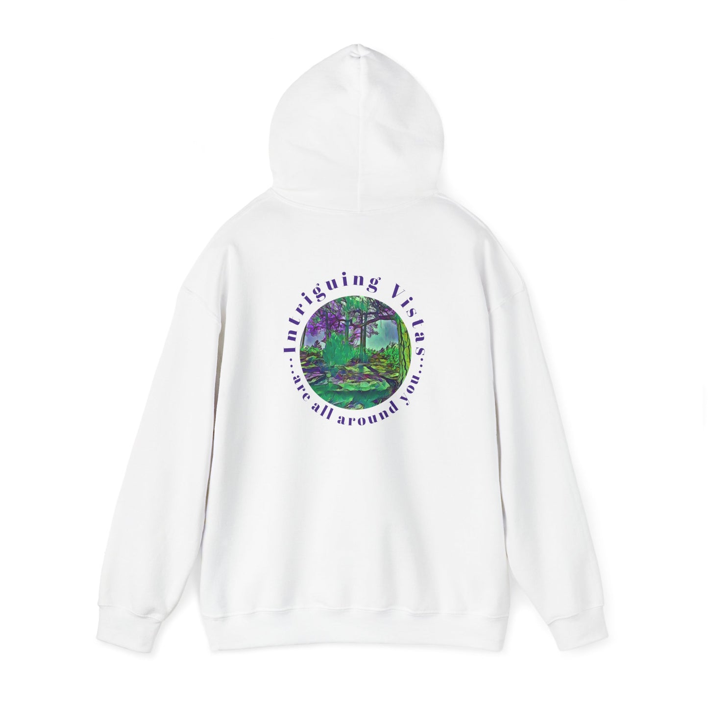 Gildan 18500 Unisex Adult Heavy Blend Crewneck Hooded Sweatshirt from the Scenery Series at Intriguing Vistas