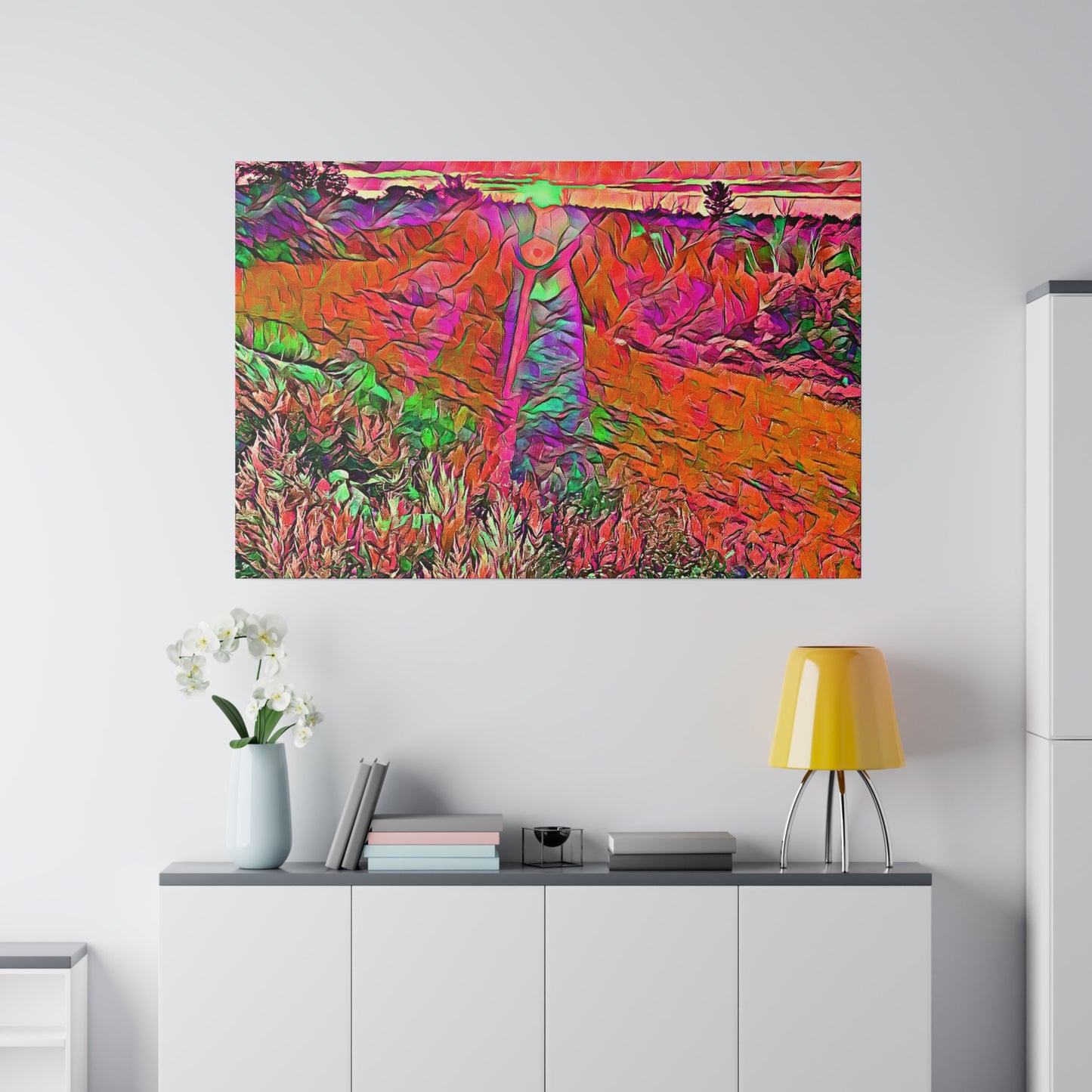 Canvas Art Print in Multiple Landscape Sizes from the Sunset Series at Intriguing Vistas