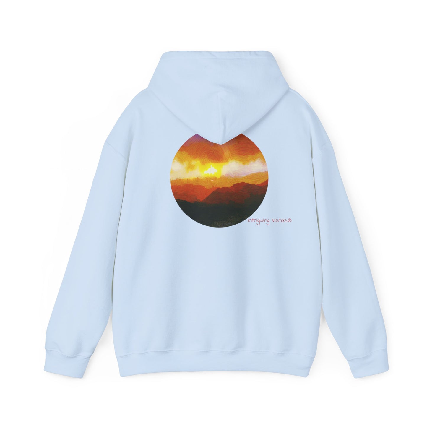 Intriguing Vistas™ Sunset Series Unisex Heavy Blend™ Hooded Sweatshirt