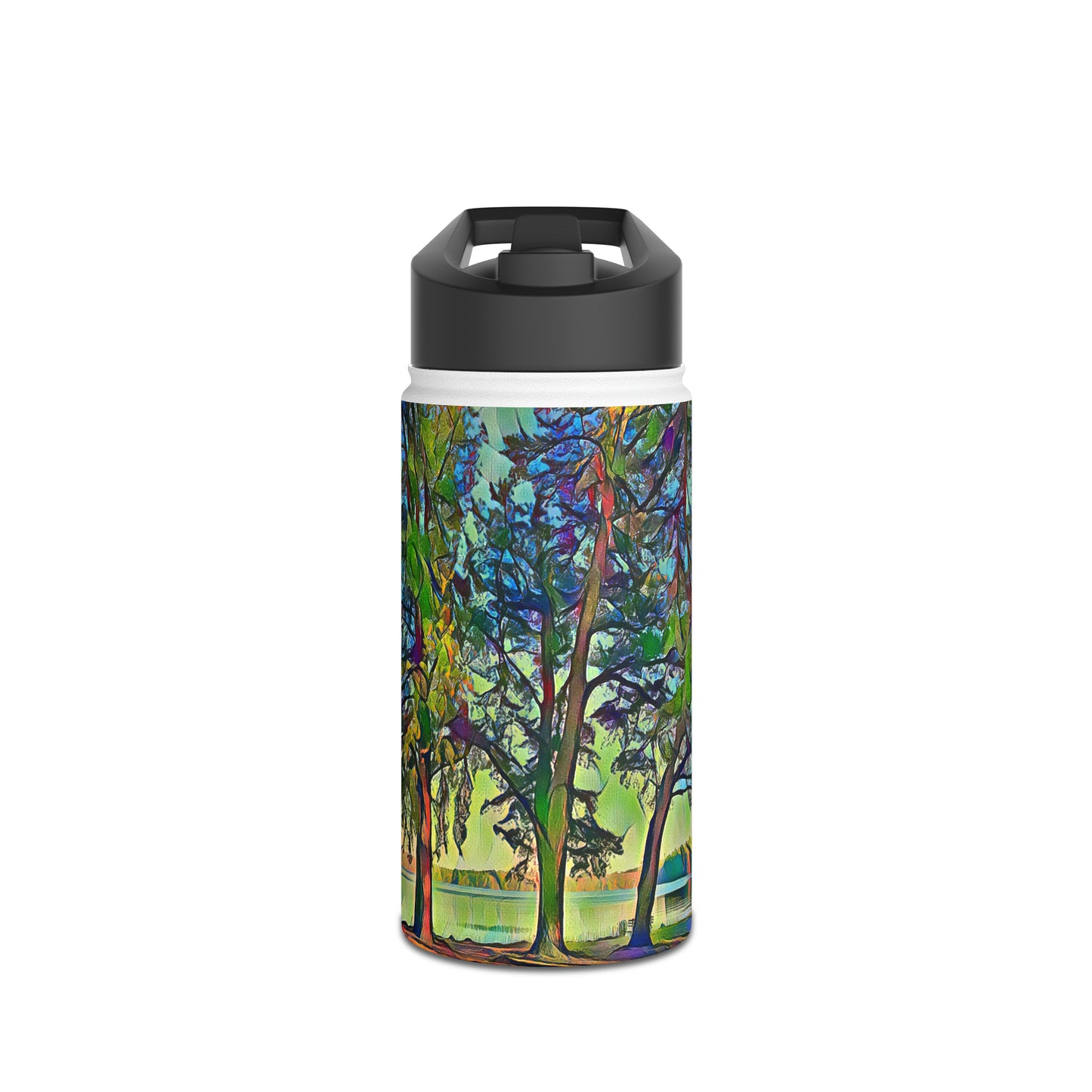 Intriguing Vistas™Scenery Series Stainless Steel Water Bottle, Standard Lid