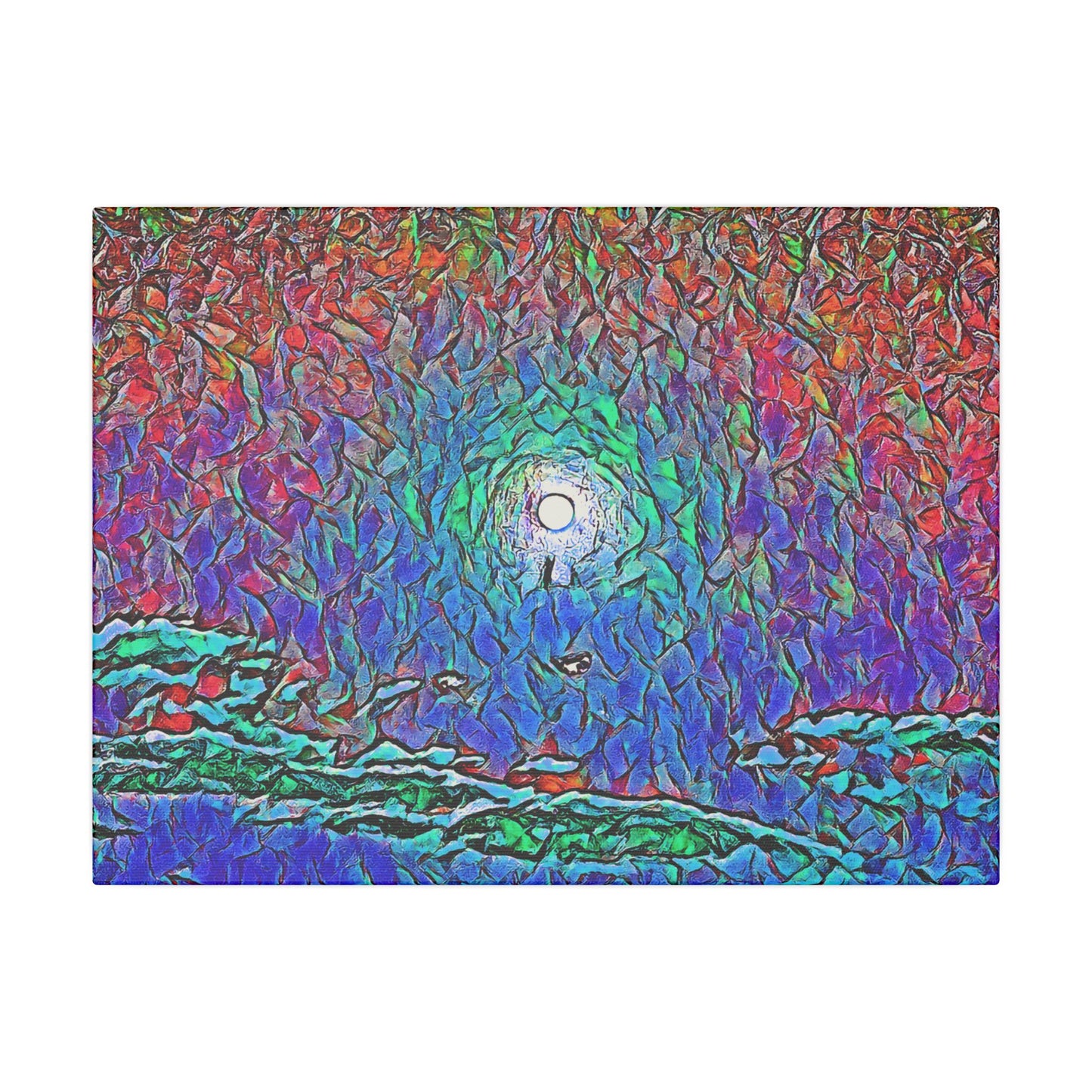 Canvas Print in Multiple Landscape Sizes from the Night Sky Series at Intriguing Vistas