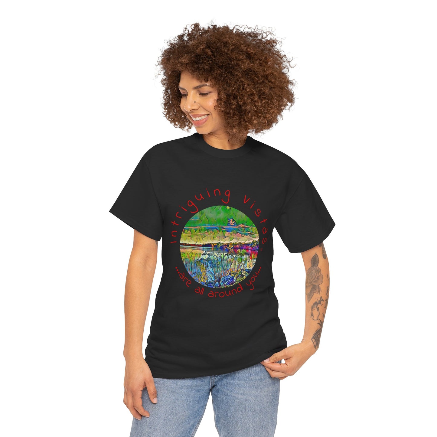 Gildan 5000 Unisex Adult Heavy Cotton Tee from the Scenery Series at Intriguing Vistas