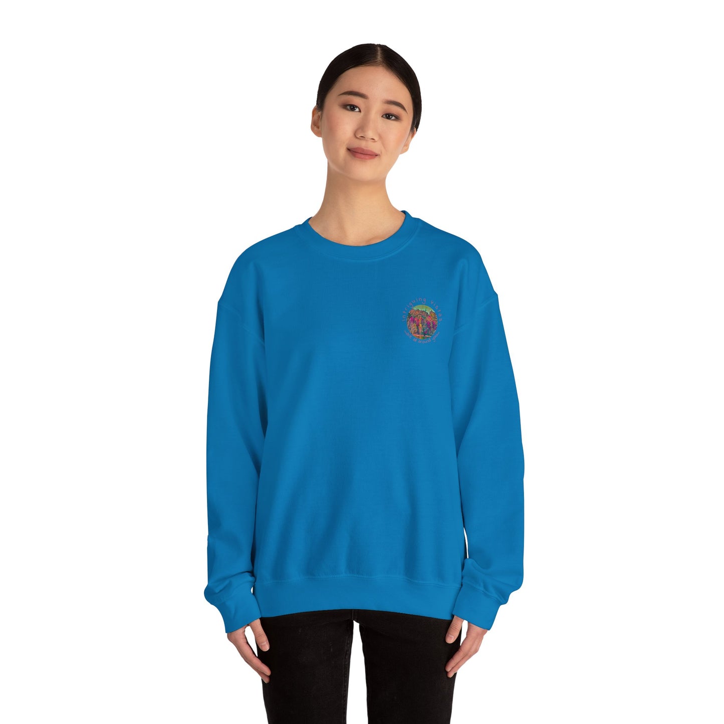 Gildan 18000 Unisex Adult Heavy Blend Crewneck Sweatshirt from the Scenery Series at Intriguing Vistas