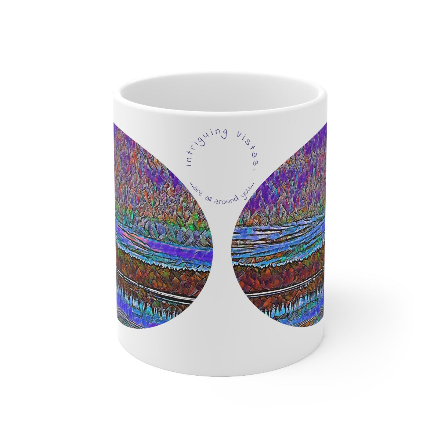 Intriguing Vistas™ Sunset Series Ceramic Mug 11oz