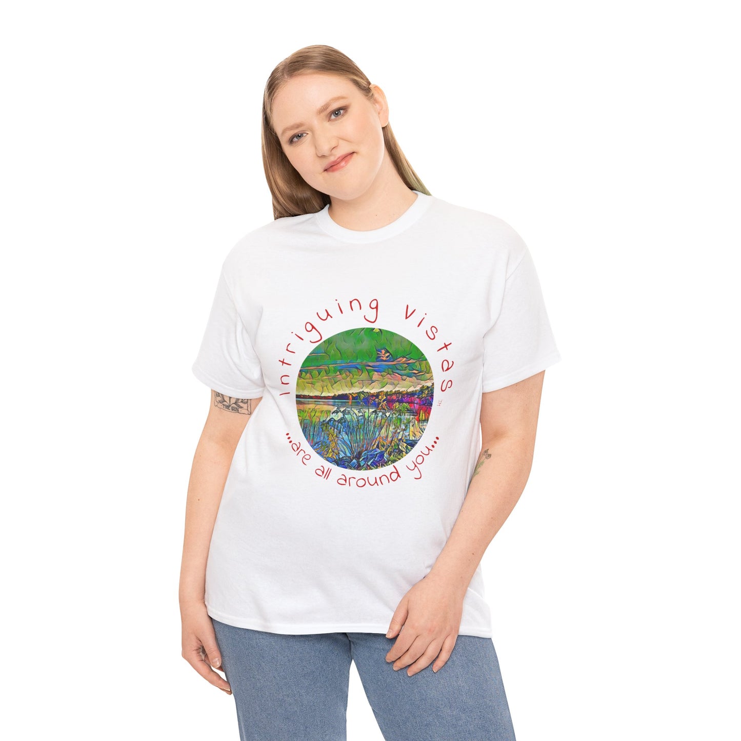 Gildan 5000 Unisex Adult Heavy Cotton Tee from the Scenery Series at Intriguing Vistas