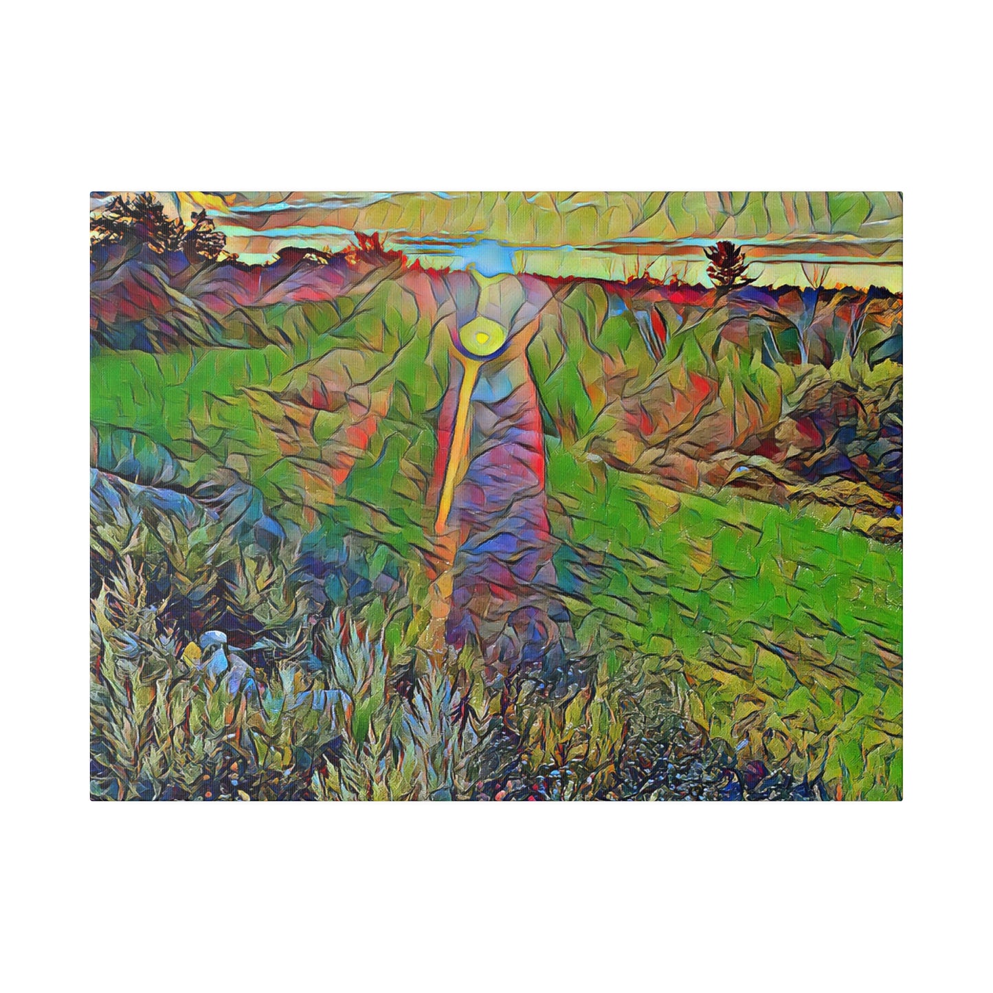 Canvas Art Print in Multiple Landscape Sizes from the Sunset Series at Intriguing Vistas