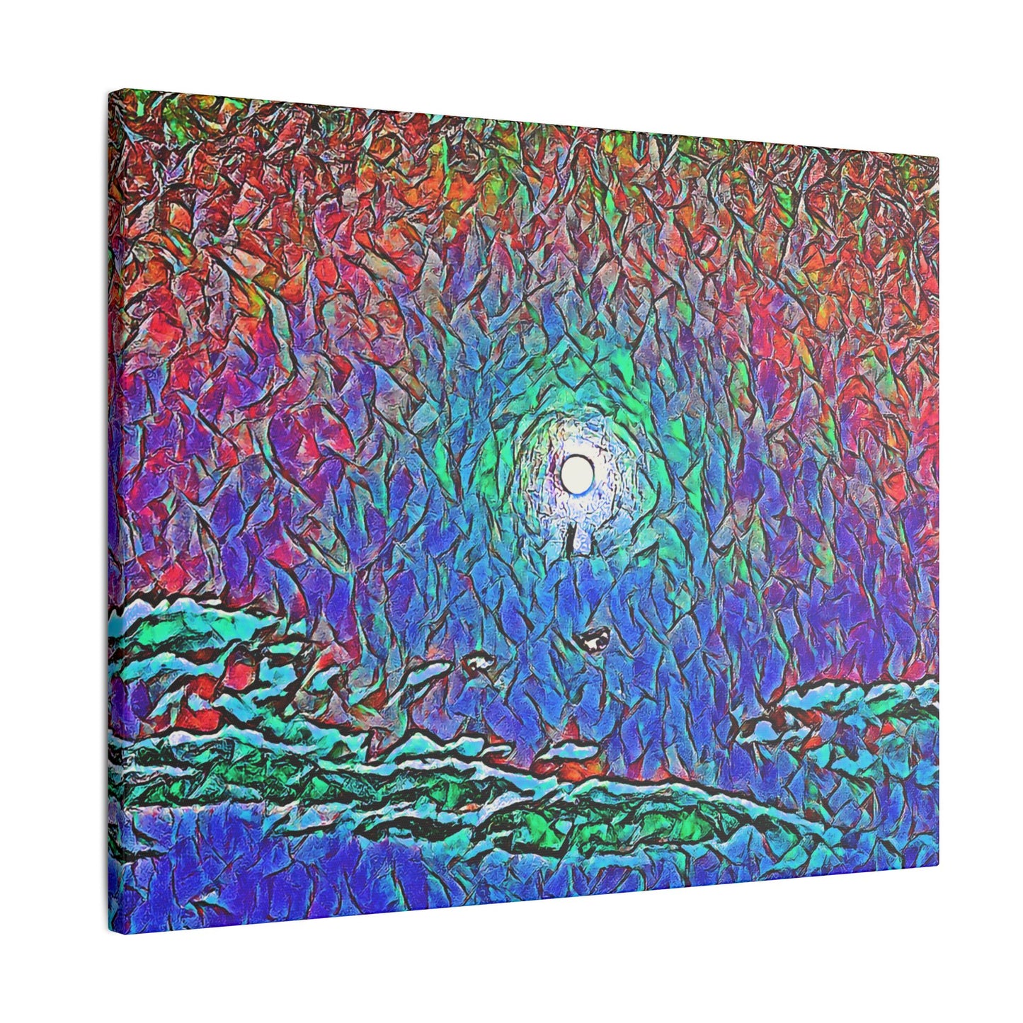 Canvas Print in Multiple Landscape Sizes from the Night Sky Series at Intriguing Vistas