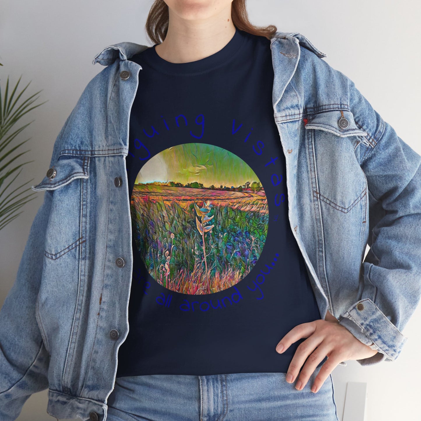 Intriguing Vistas™ Scenery Series Unisex Heavy Cotton Tee