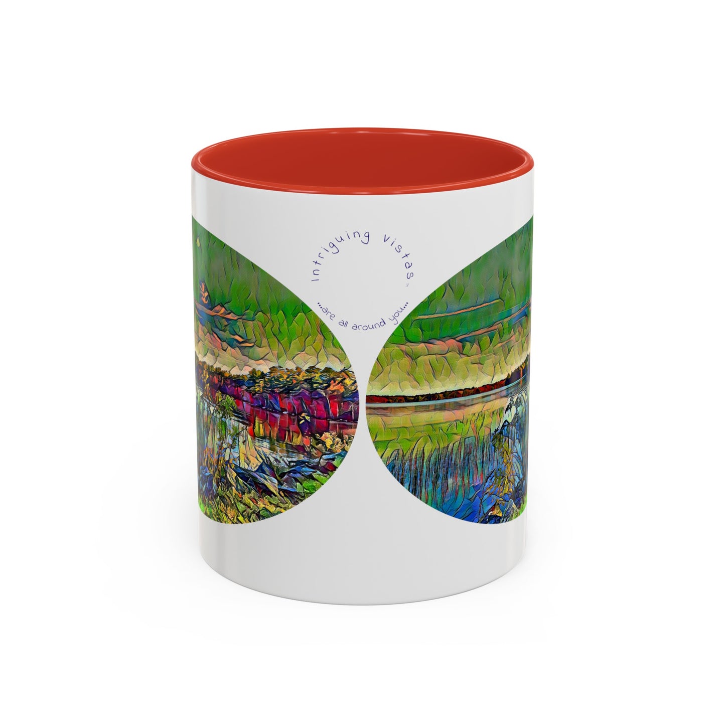 Intriguing Vistas™ Scenery Series Accent Coffee Mug, 11oz