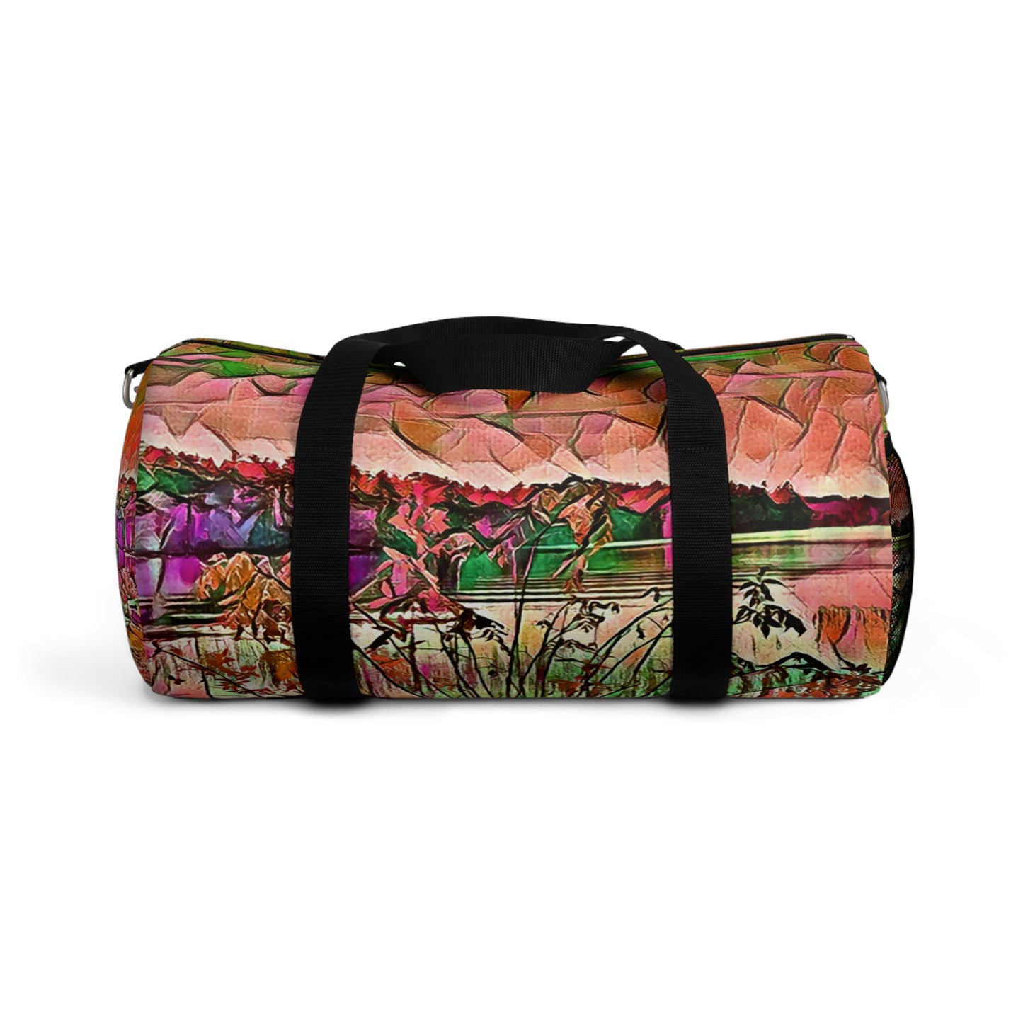 Custom Duffel Bag available in two sizes from the Scenery Series at Intriguing Vistas