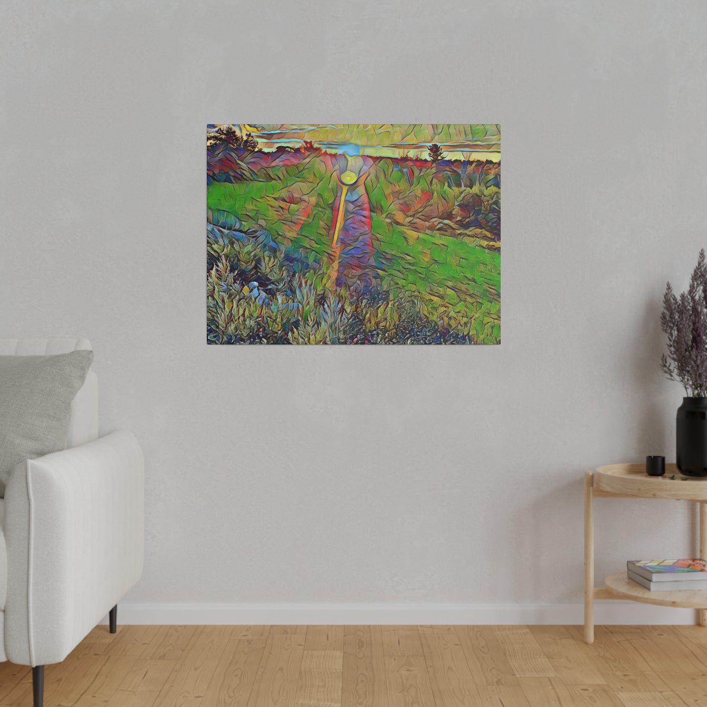 Canvas Art Print in Multiple Landscape Sizes from the Sunset Series at Intriguing Vistas