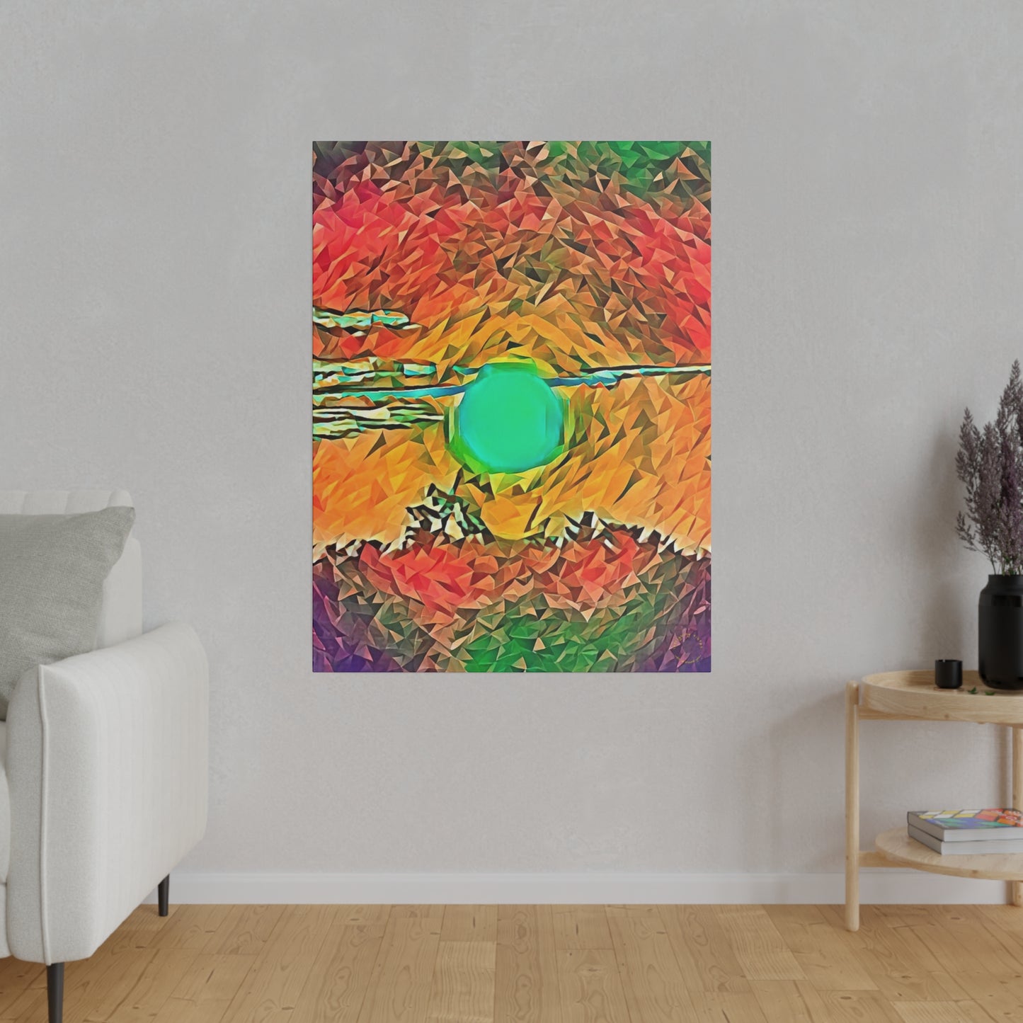 Intriguing Vistas™ Sunset Series Matte Canvas Print in 12 Portrait Sizes!!