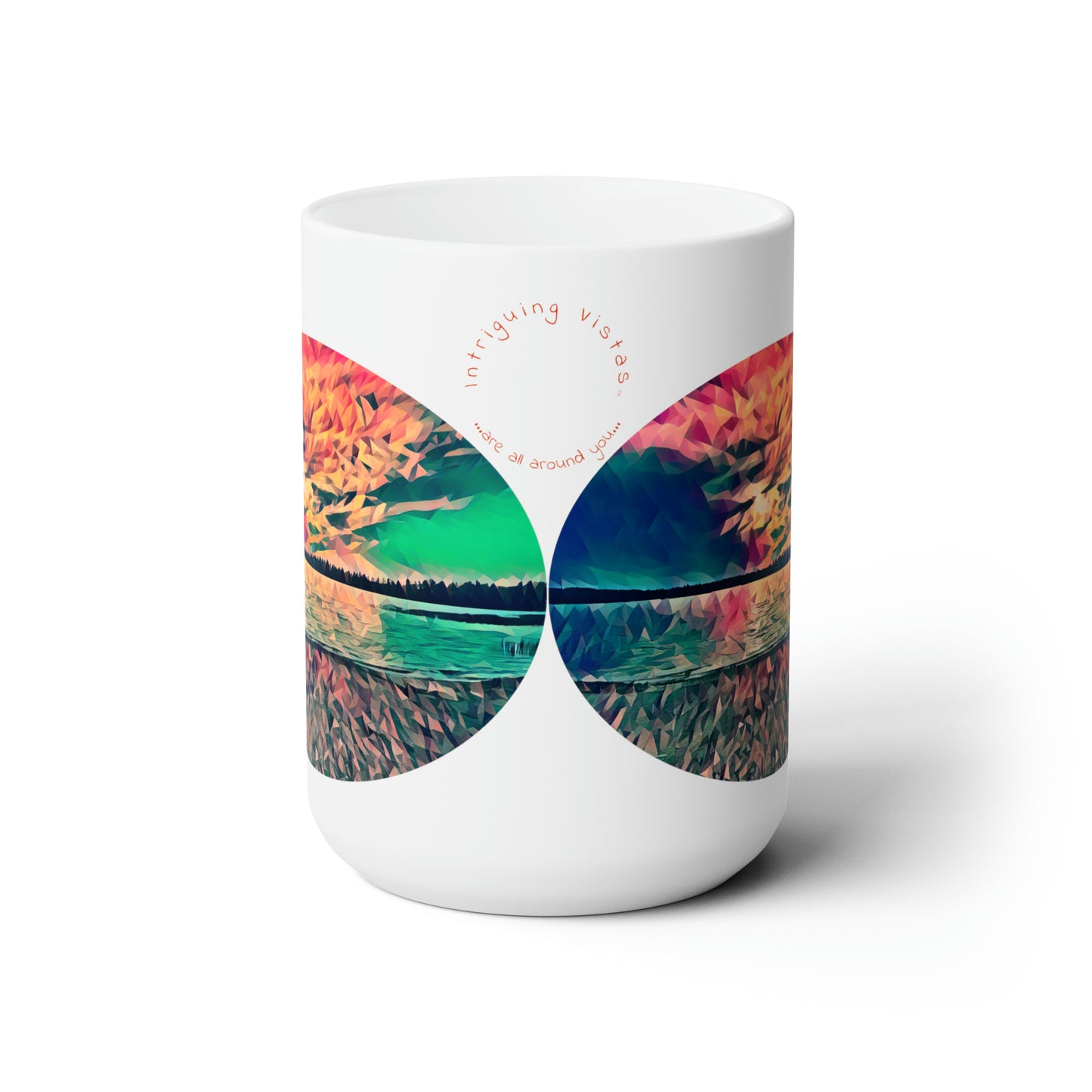 Intriguing Vistas™ Sunset Series Ceramic Mug 15oz