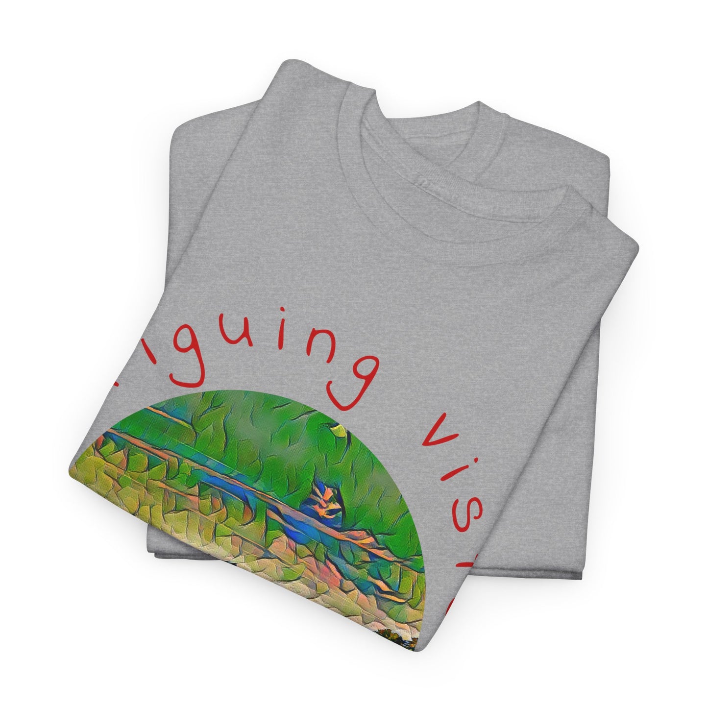 Intriguing Vistas™ Scenery Series Unisex Heavy Cotton Tee