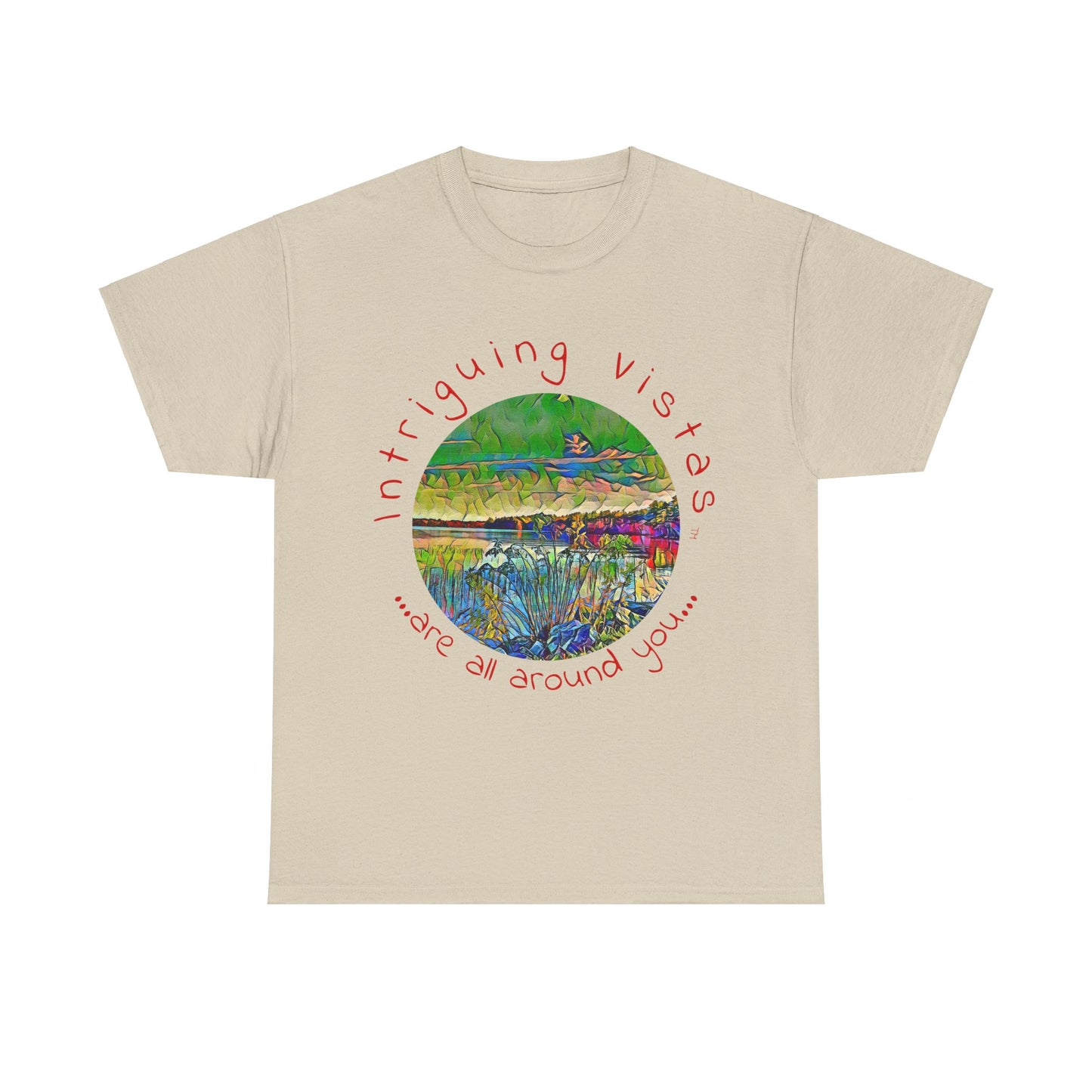 Intriguing Vistas™ Scenery Series Unisex Heavy Cotton Tee