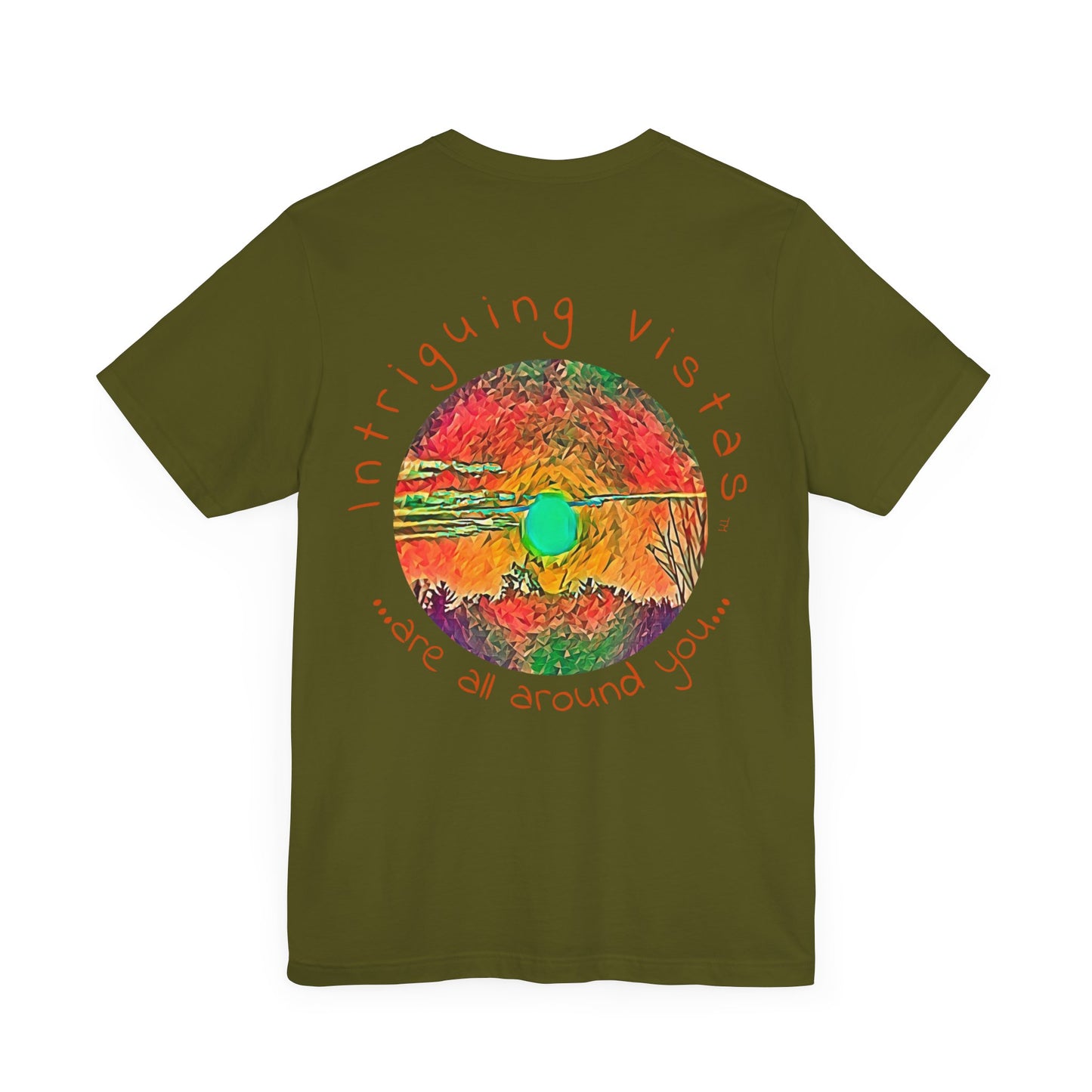 Intriguing Vistas™ Sunset Series Unisex Jersey Short Sleeve Tee