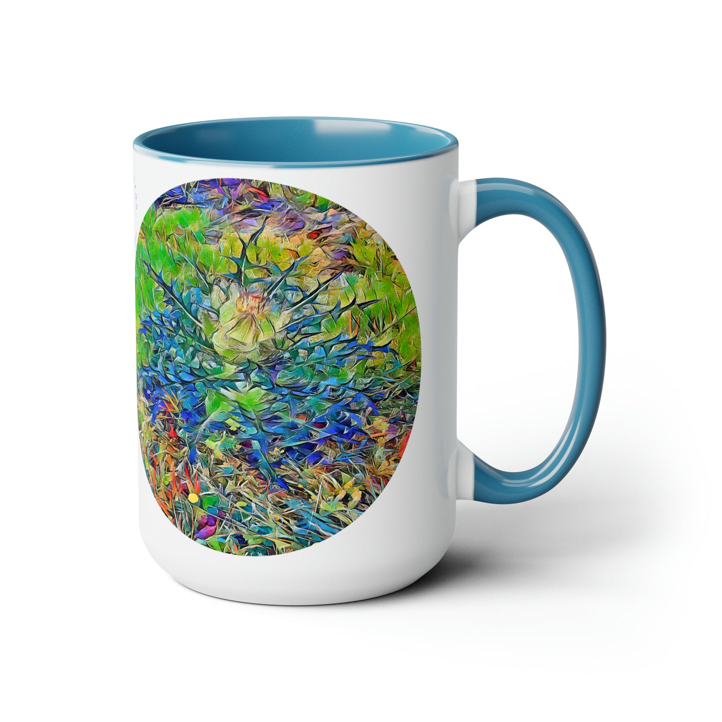 Intriguing Vistas™ Scenery Series Two-Tone Coffee Mugs, 15oz