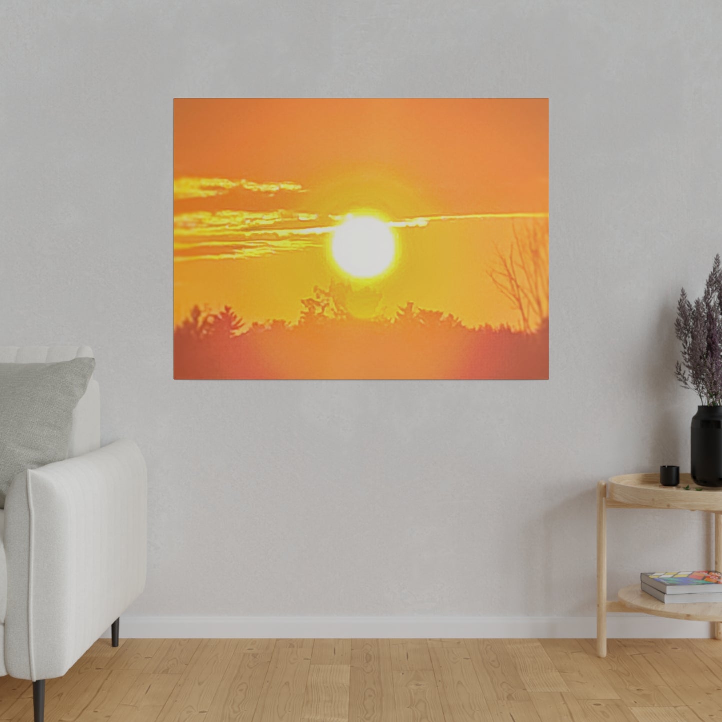 Canvas Print in Multiple Landscape Sizes from the Sunset Series at Intriguing Vistas