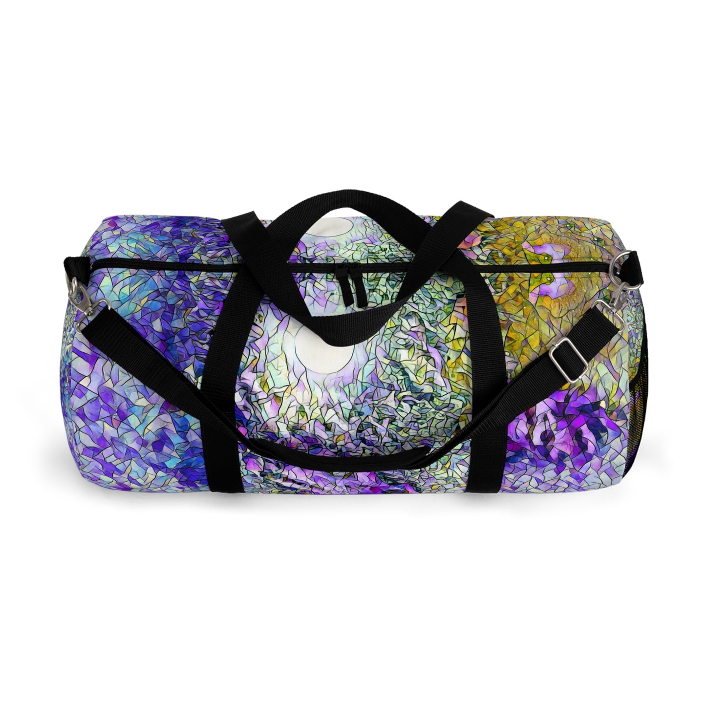 Custom Duffel Bag available in two sizes from the Night Sky Series at Intriguing Vistas