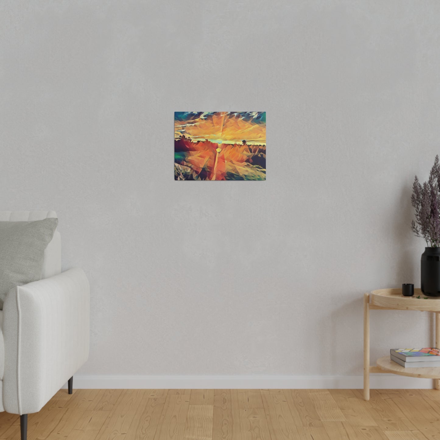 Intriguing Vistas™ Sunset Series Matte Canvas Print in 12 Horizontal Sizes!!