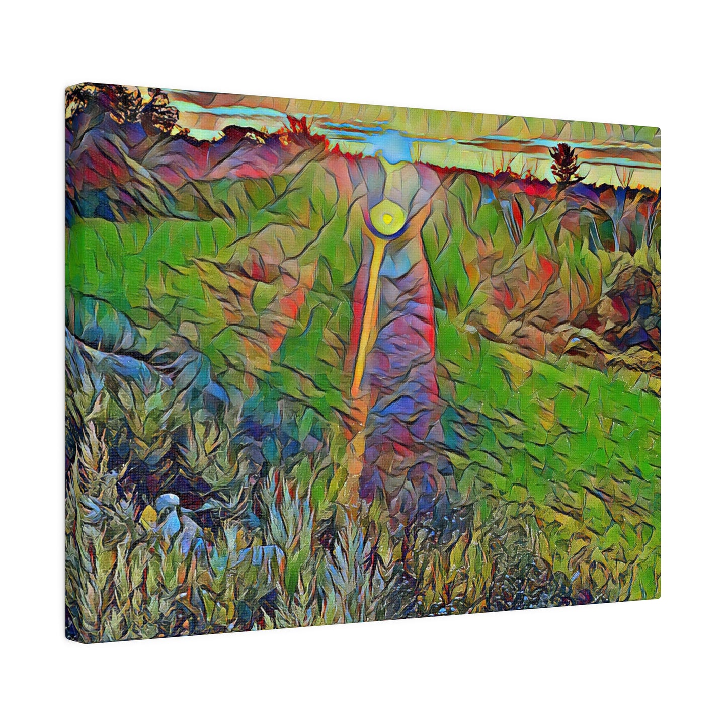 Canvas Art Print in Multiple Landscape Sizes from the Sunset Series at Intriguing Vistas