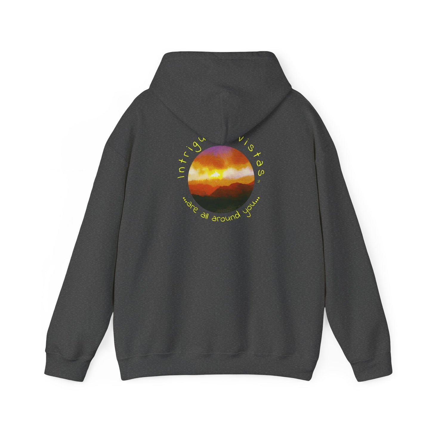 Intriguing Vistas™ Sunset Series Unisex Heavy Blend™ Hooded Sweatshirt