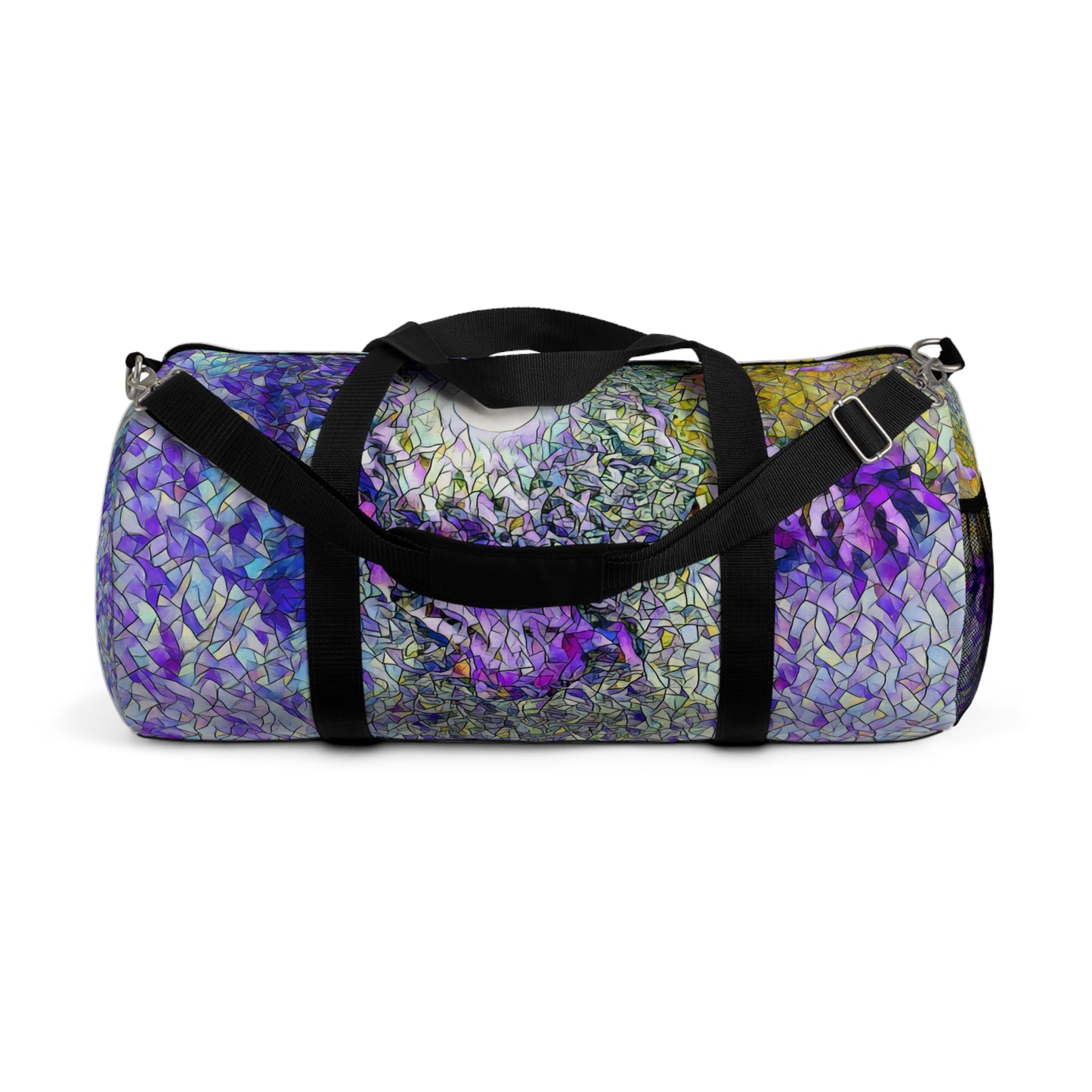 Custom Duffel Bag available in two sizes from the Night Sky Series at Intriguing Vistas