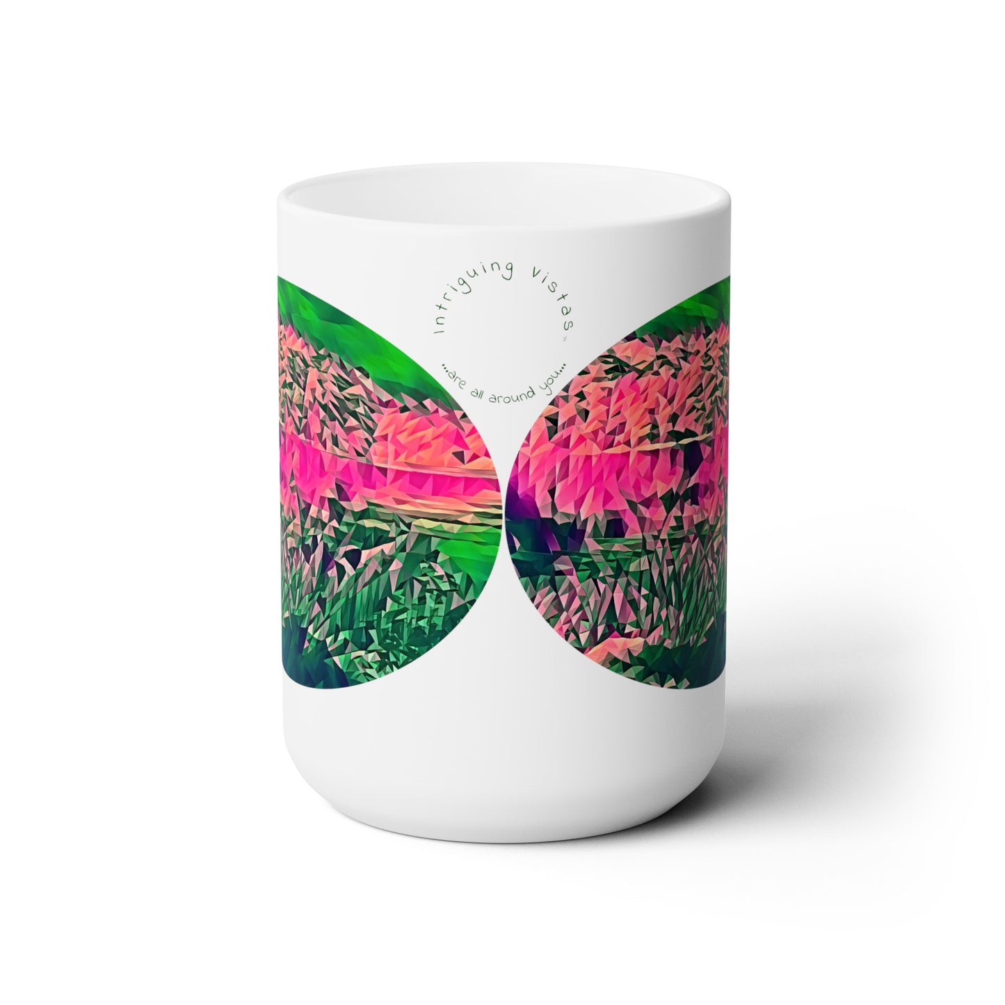 Intriguing Vistas™ Scenery Series Ceramic Mug 15oz