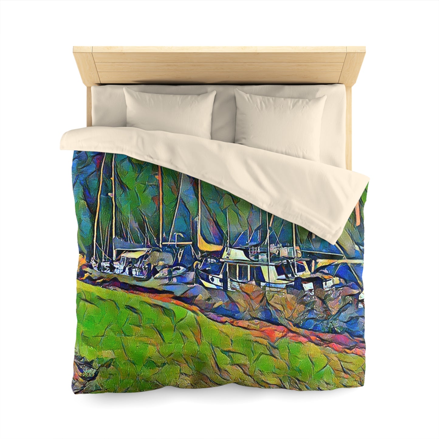 Intriguing Vistas™ Nautical Series Duvet Cover