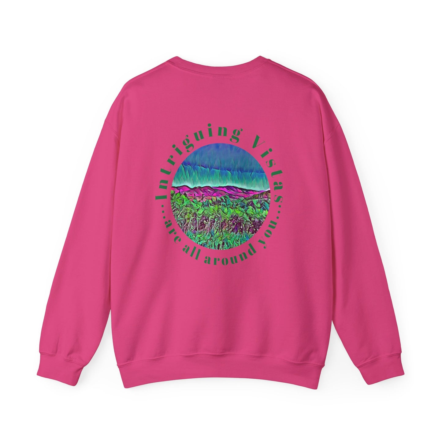 Gildan 18000 Unisex Adult Heavy Blend Crewneck Sweatshirt Available in Multiple Colors from the Scenery Series at Intriguing Vistas