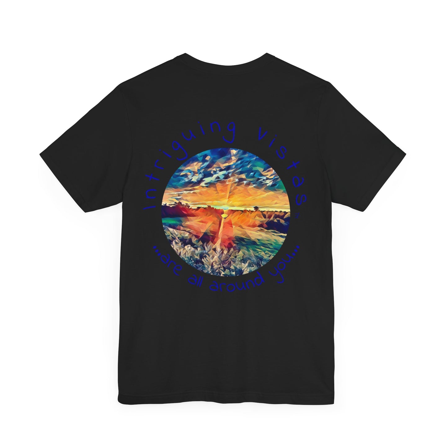 Intriguing Vistas™ Sunset Series Unisex Jersey Short Sleeve Tee