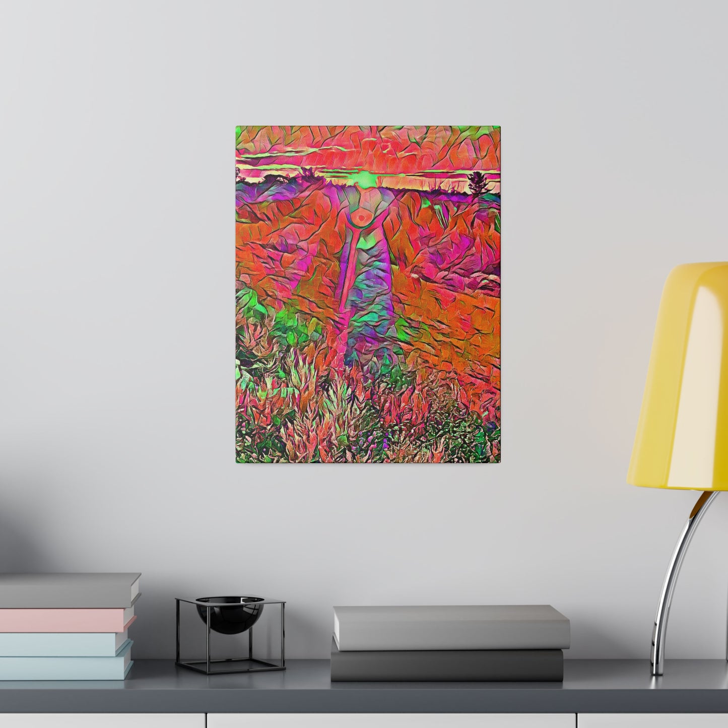 Canvas Print in Multiple Portrait Sizes from the Sunset Series at Intriguing Vistas