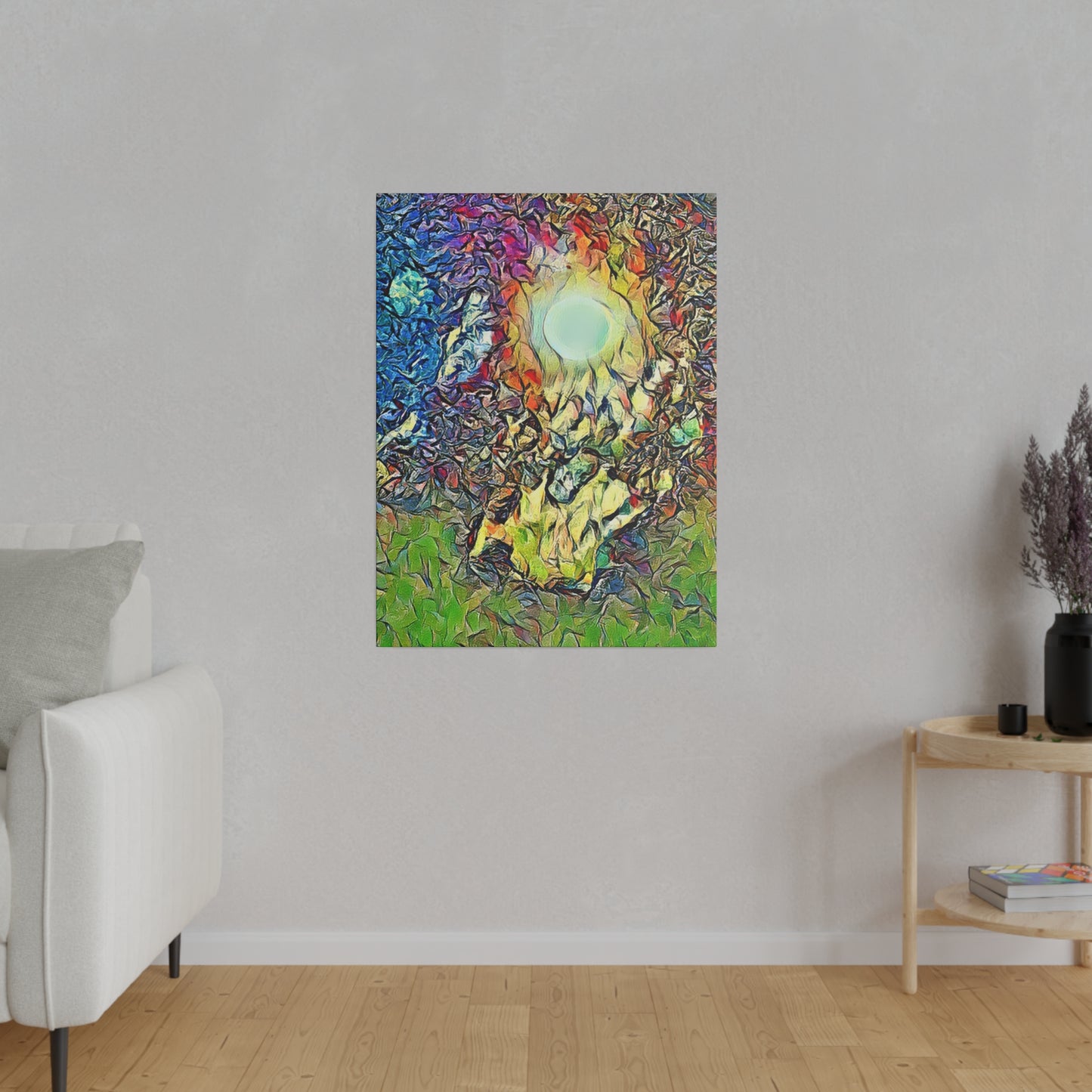 Intriguing Vistas™ Night Sky Series Matte Canvas Print in 12 Portrait Sizes!!