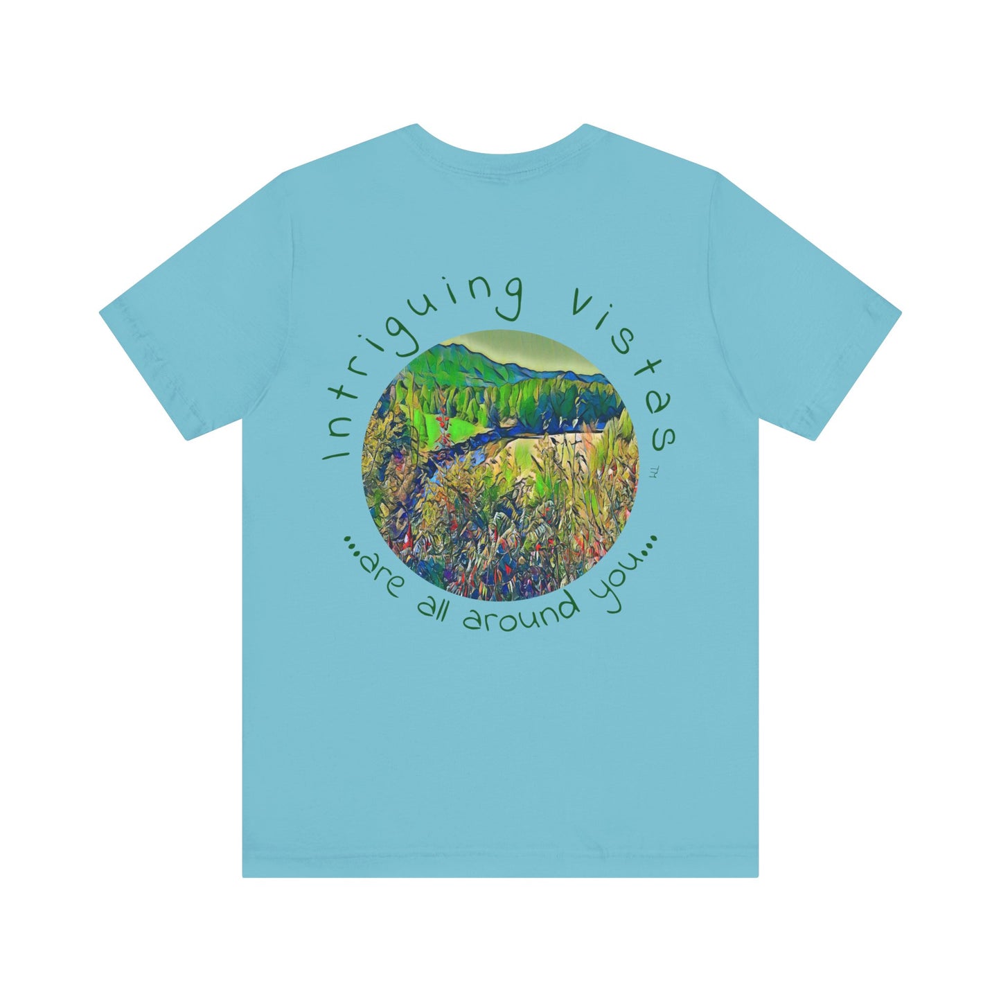 Intriguing Vistas™ Scenery Series Unisex Jersey Short Sleeve Tee