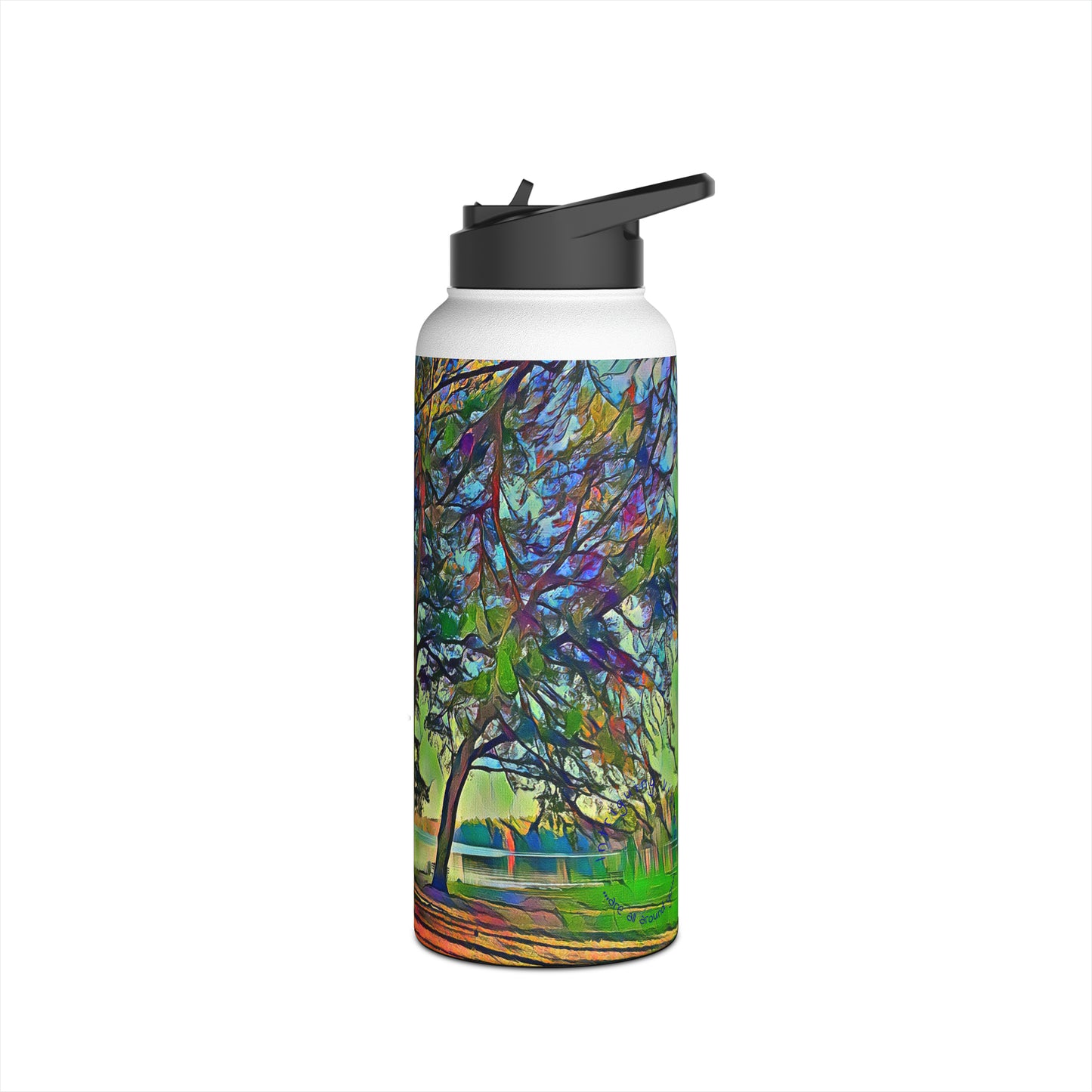 Intriguing Vistas™Scenery Series Stainless Steel Water Bottle, Standard Lid