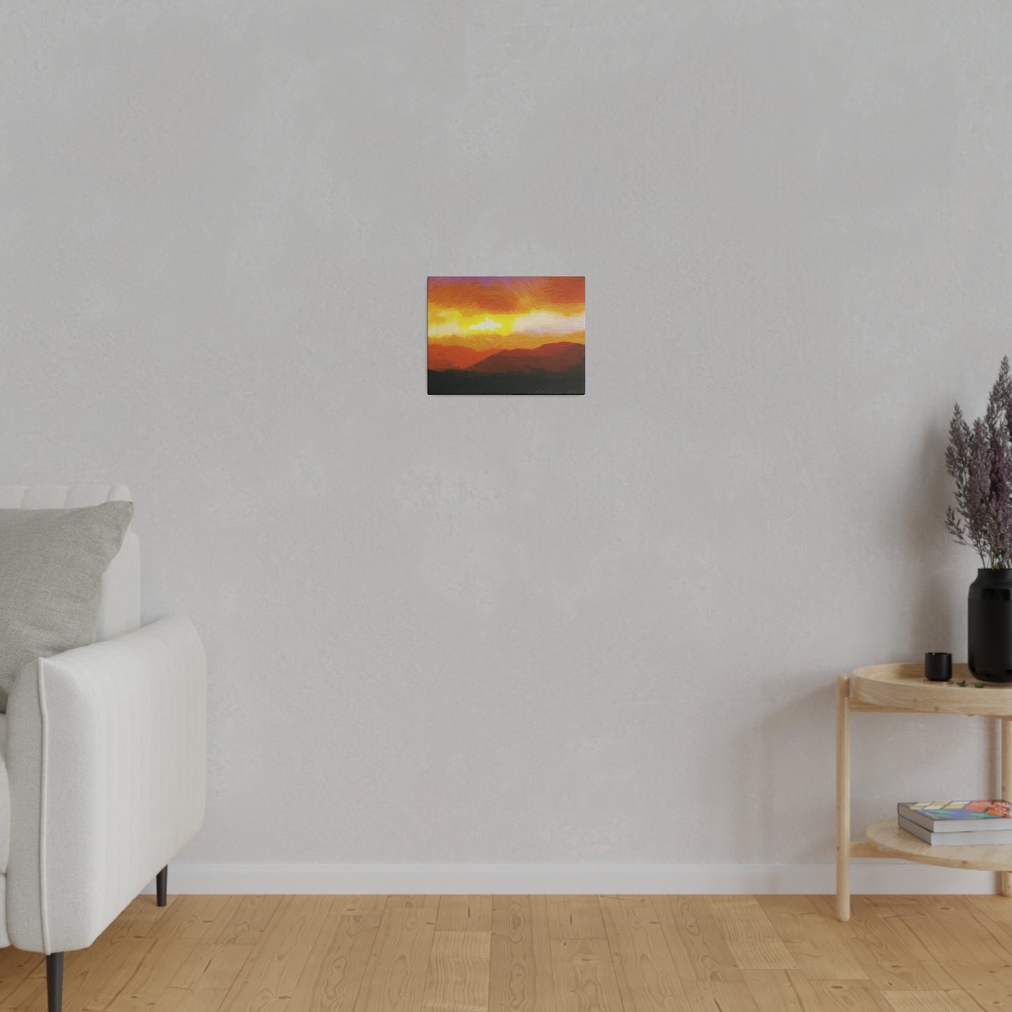 Canvas Print in Multiple Landscape Sizes from the Sunset Series at Intriguing Vistas