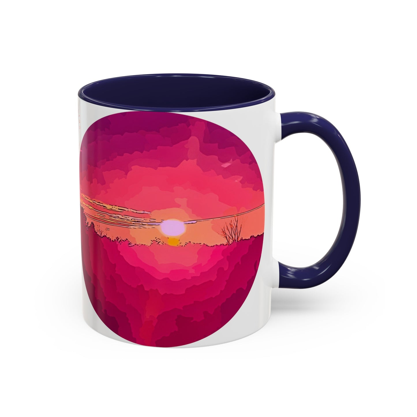 Intriguing Vistas™ Sunset Series Accent Coffee Mug, 11oz