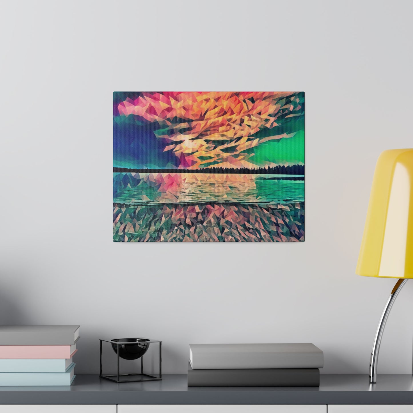 Canvas Art Print in Multiple Landscape Sizes from the Sunset Series at Intriguing Vistas