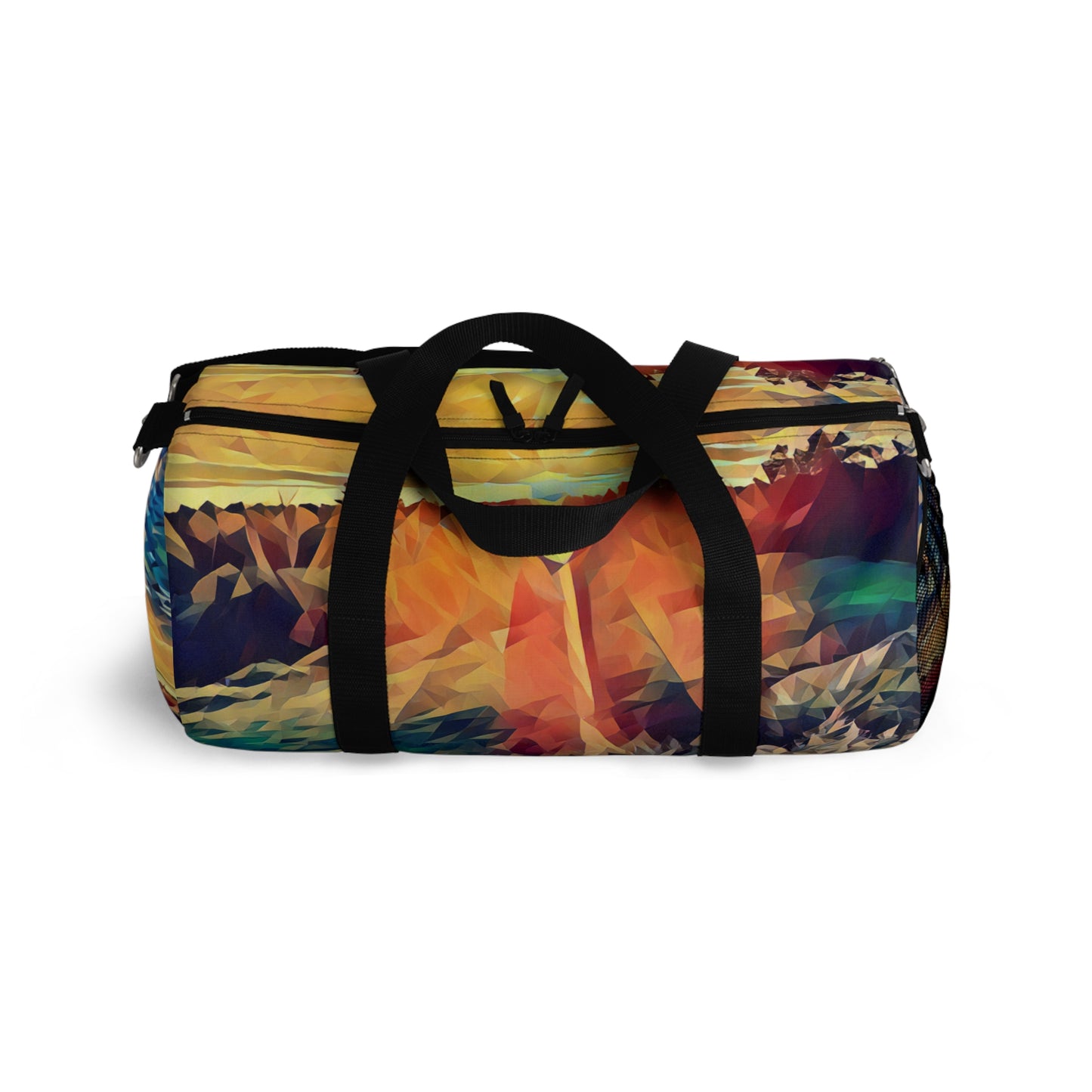 Custom Duffel Bag available in two sizes from the Sunset Series at Intriguing Vistas