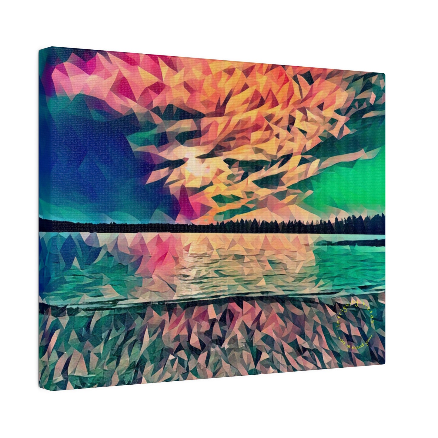 Intriguing Vistas™ Sunset Series Matte Canvas Printed in 12 Landscape Sizes!!