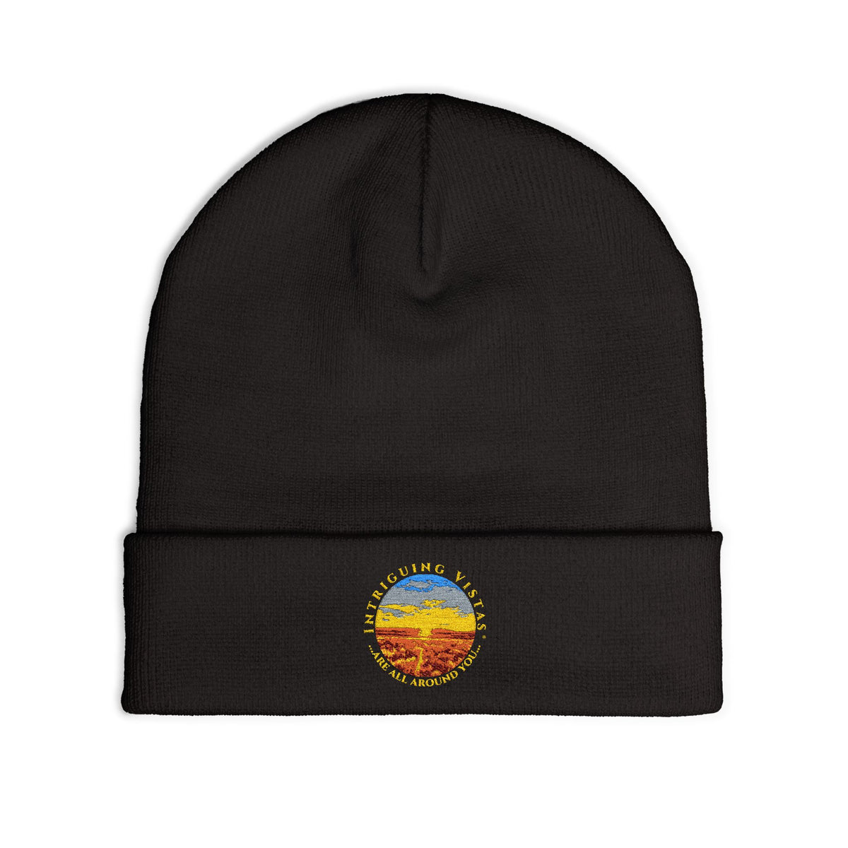 Knit Beanie (Embroidery)